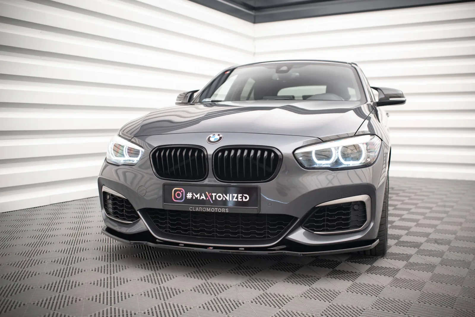 Front Splitter V.1 compatible with BMW 1 F20/F21 M-Power FACELIFT