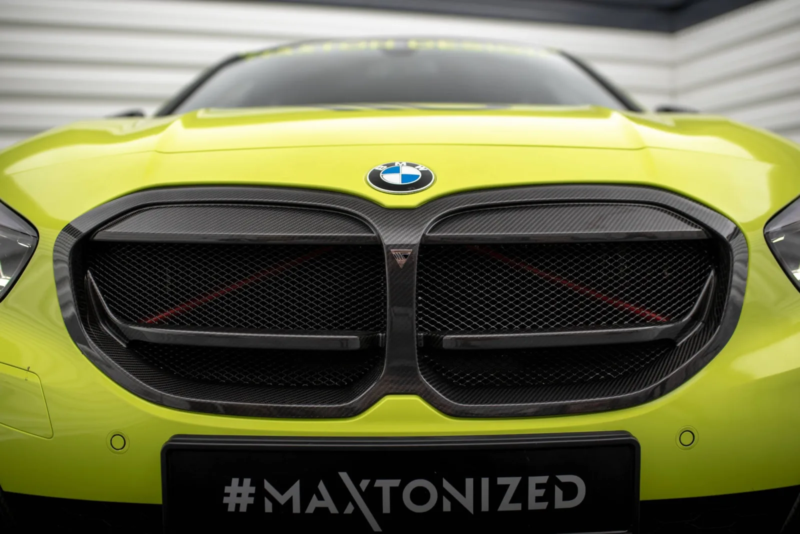 Carbon Grill Prepreg compatible with BMW 1 M-Pack/ M135i / 128ti F40
