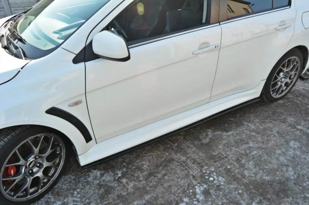Side Skirts Diffusers compatible with Mitsubishi Lancer Evo X