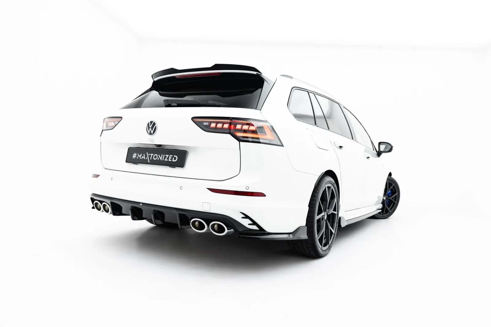 Rear Valance compatible with Volkswagen Golf R Variant Mk8 / Mk8 Facelift