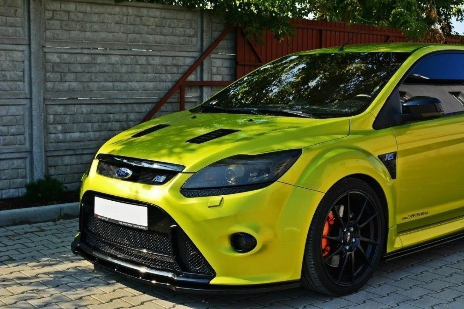 Front Splitter V.1 compatible with Ford Focus RS Mk2
