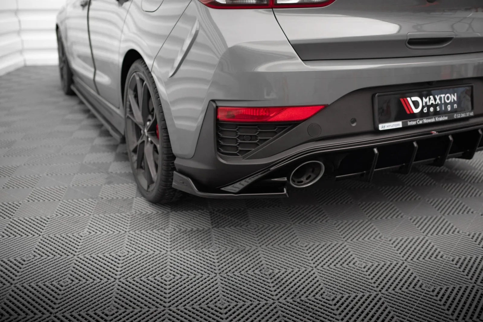 Rear Splitters V.6 compatible with Hyundai I30 N Hatchback Mk3 Facelift