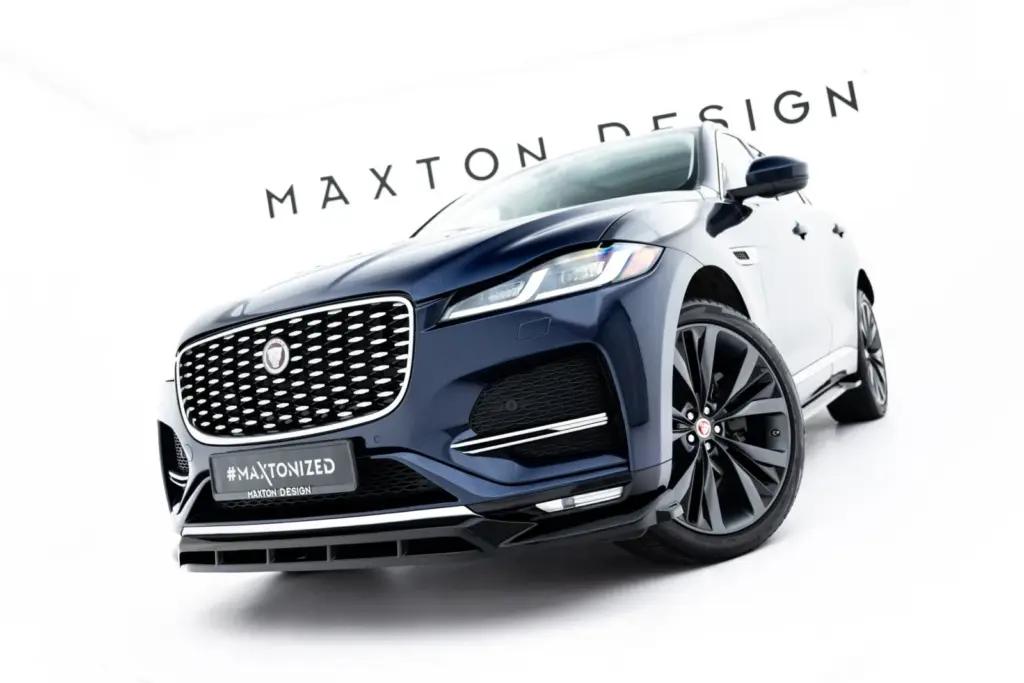 Front Splitter compatible with Jaguar F-Pace R-Sport Mk1 Facelift