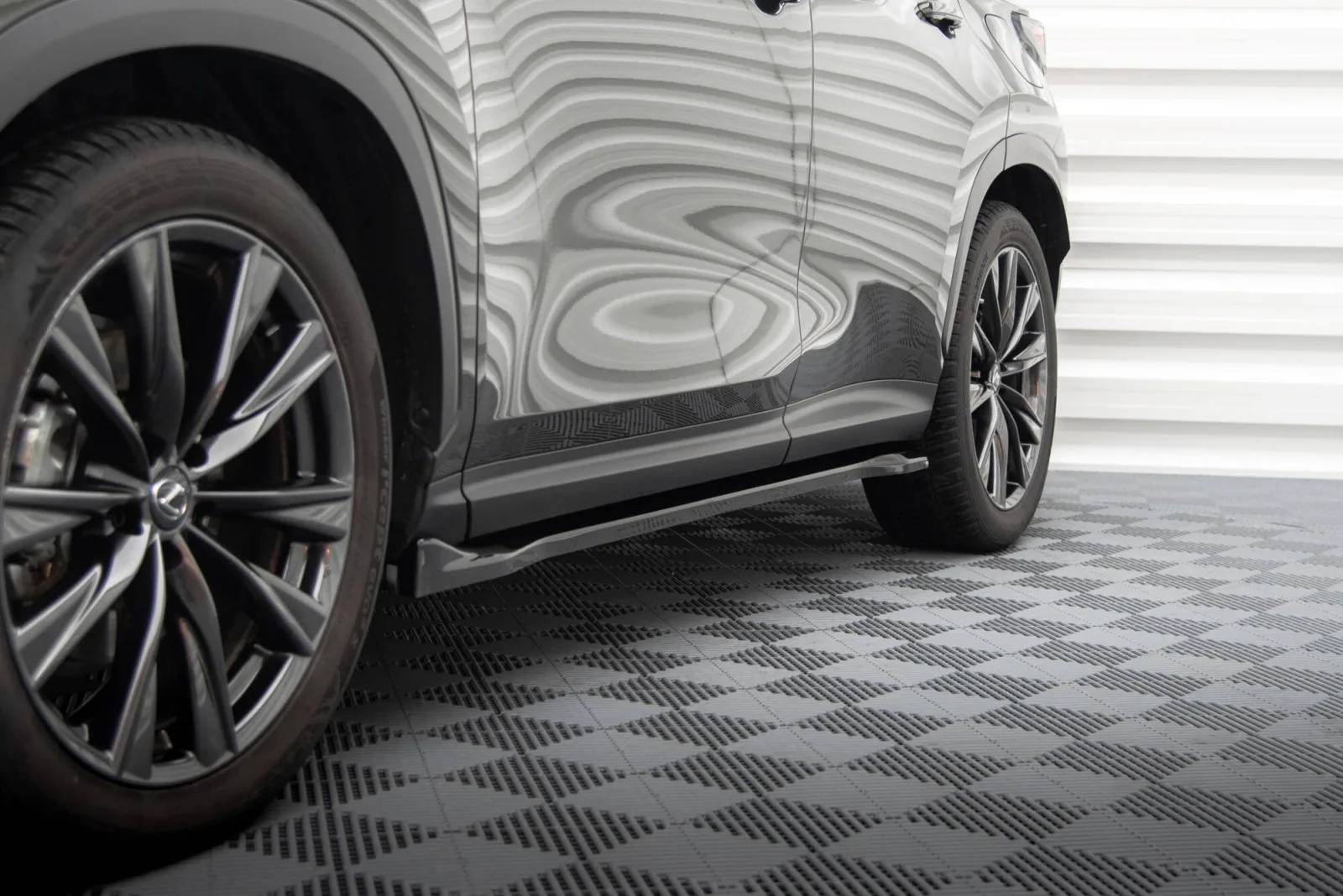 Side Skirts Diffusers compatible with Lexus NX F-Sport Mk2