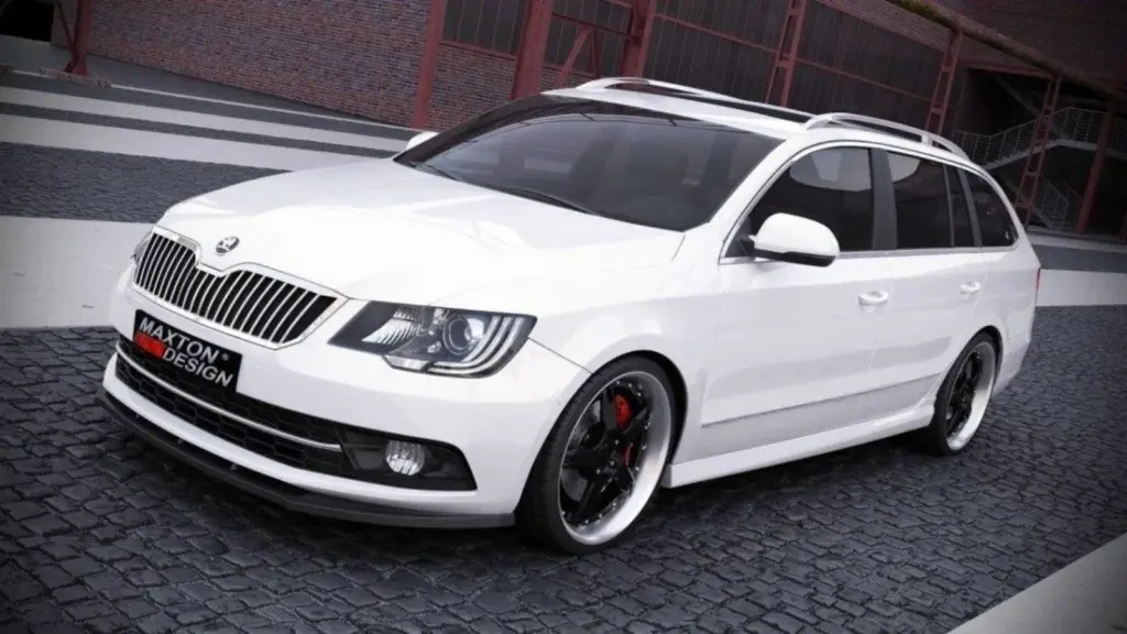 Side Skirts Diffusers compatible with Skoda Superb Mk2