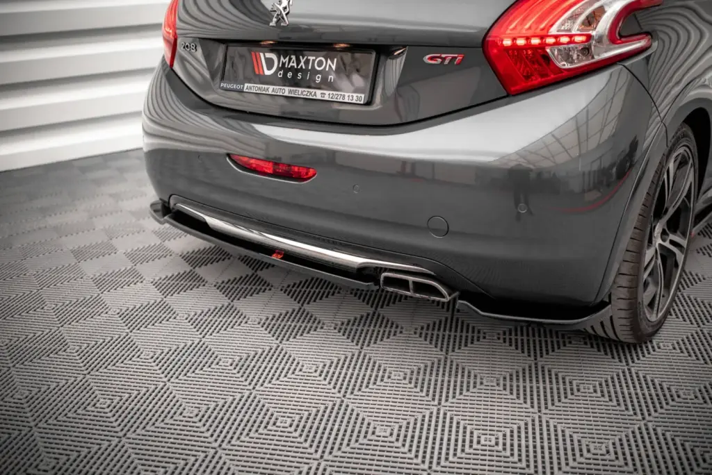 Rear Side Splitters compatible with Peugeot 208 GTi Mk1