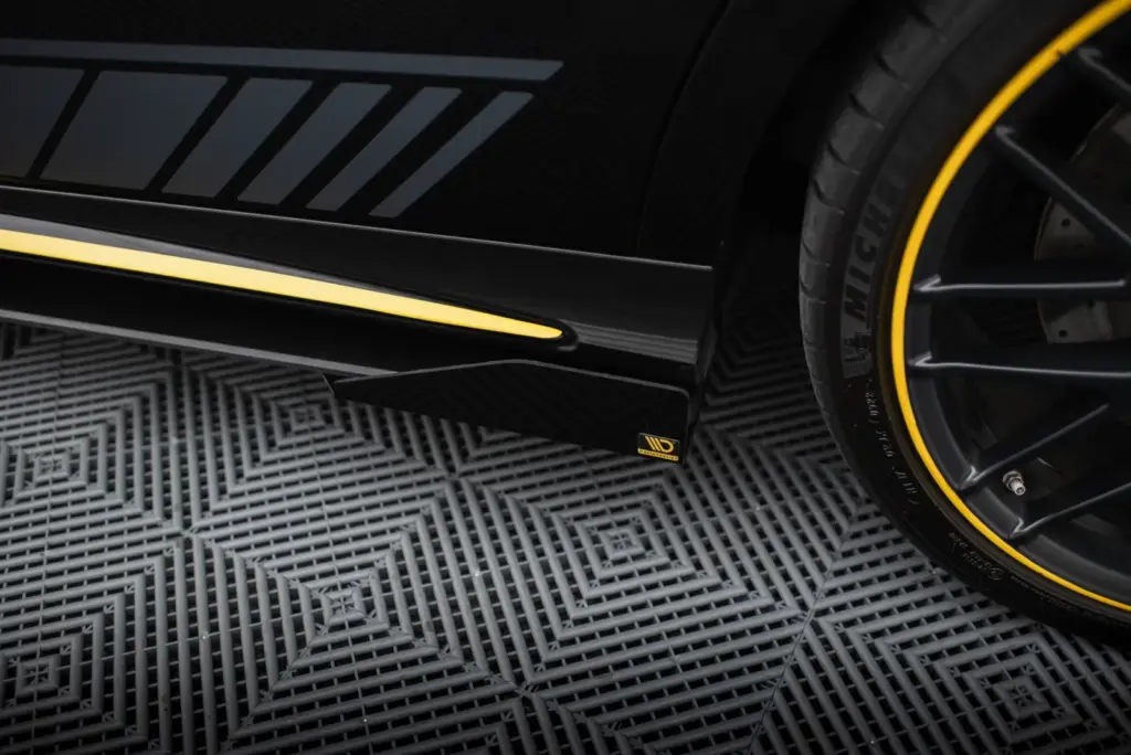 Side Flaps compatible with Mercedes-AMG CLA 45 C117 Facelift
