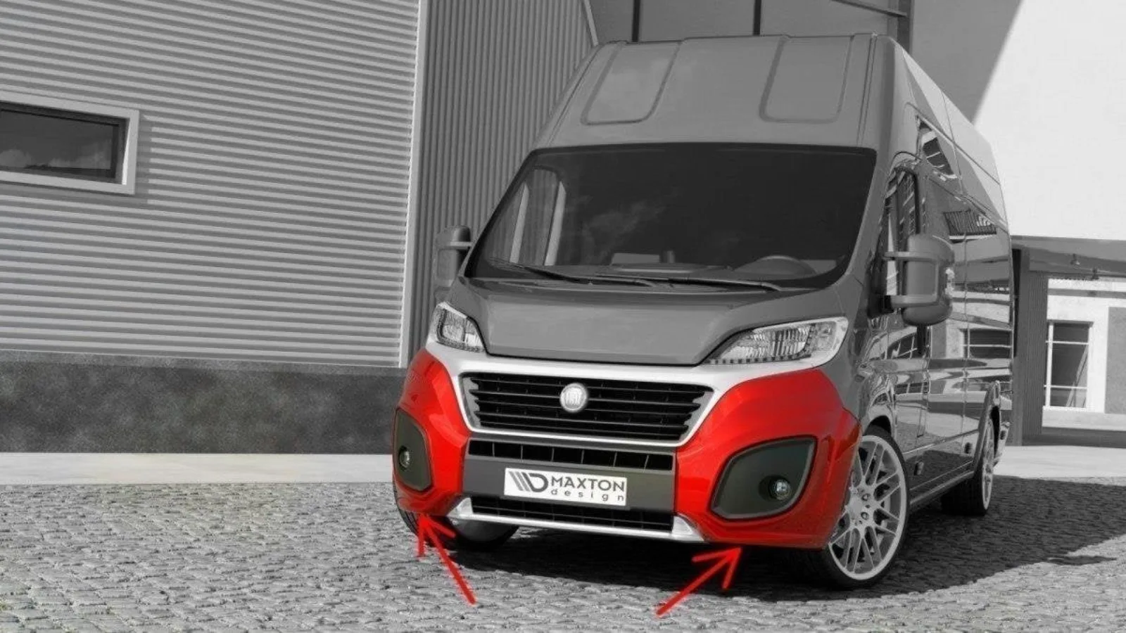 Front Bumper compatible with Fiat Ducato III Facelift