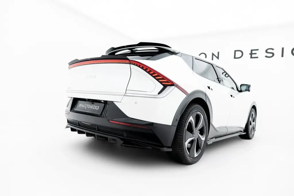 Rear Splitter (With Diffuser) compatible with Kia EV6 Mk1