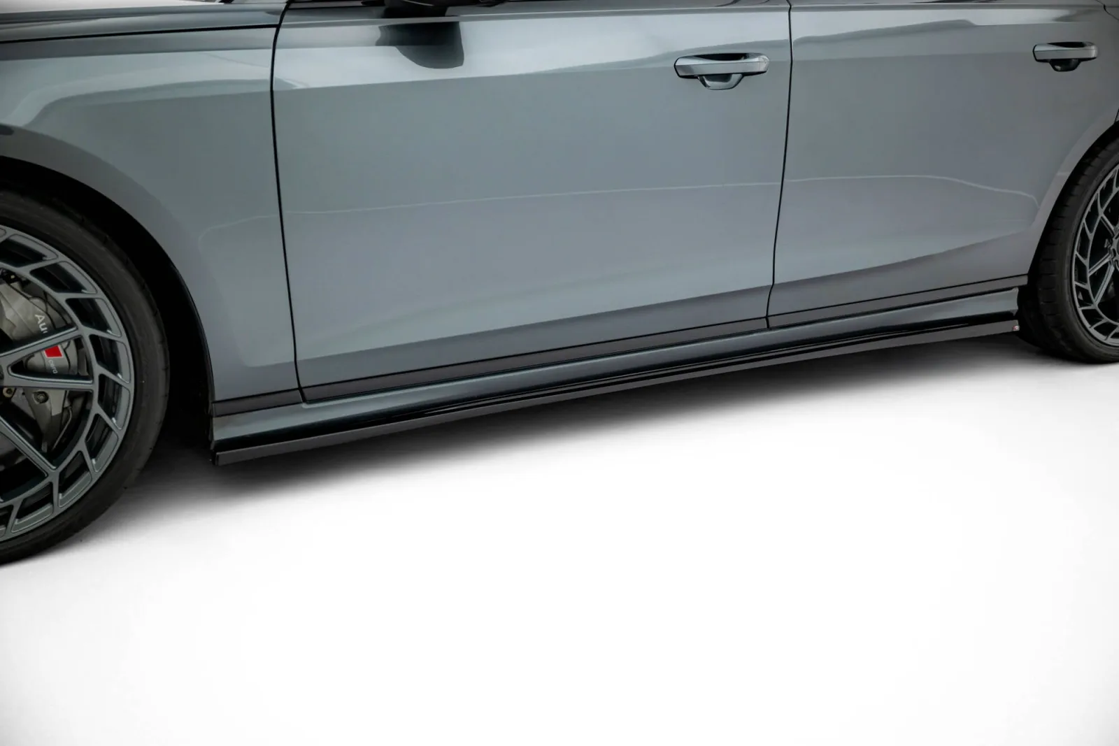 Side Skirts Diffusers compatible with Audi S8 / A8 S-Line D5 Facelift