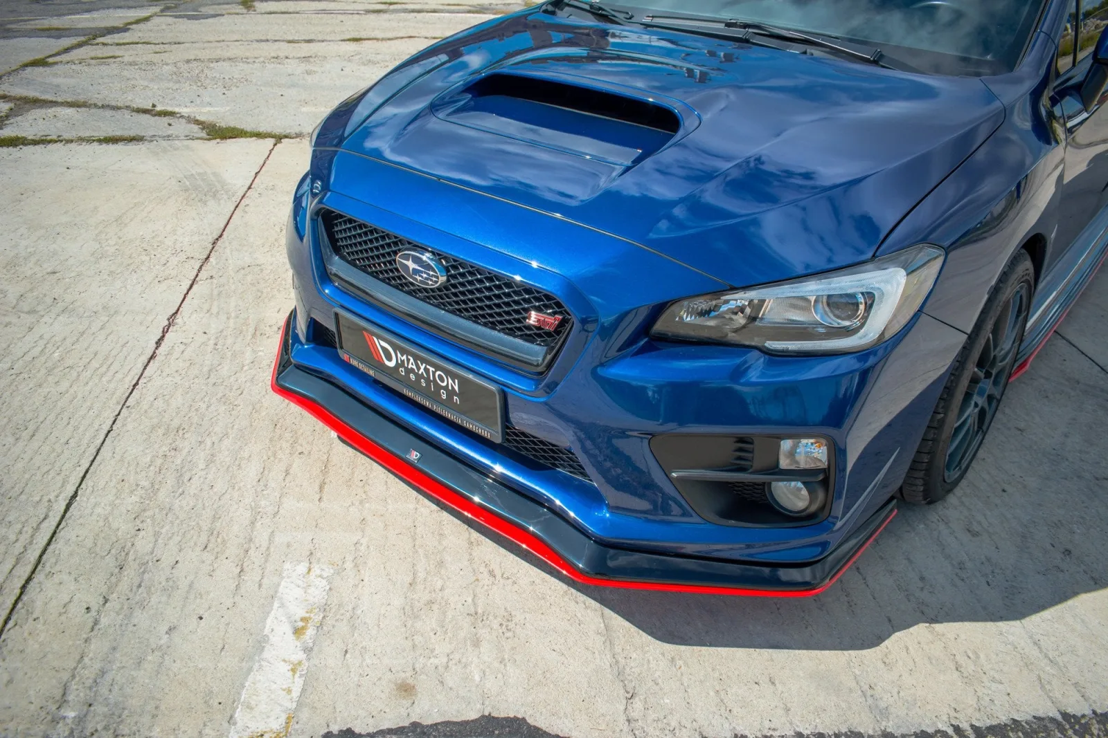 Front Splitter V.3 compatible with SUBARU WRX STI