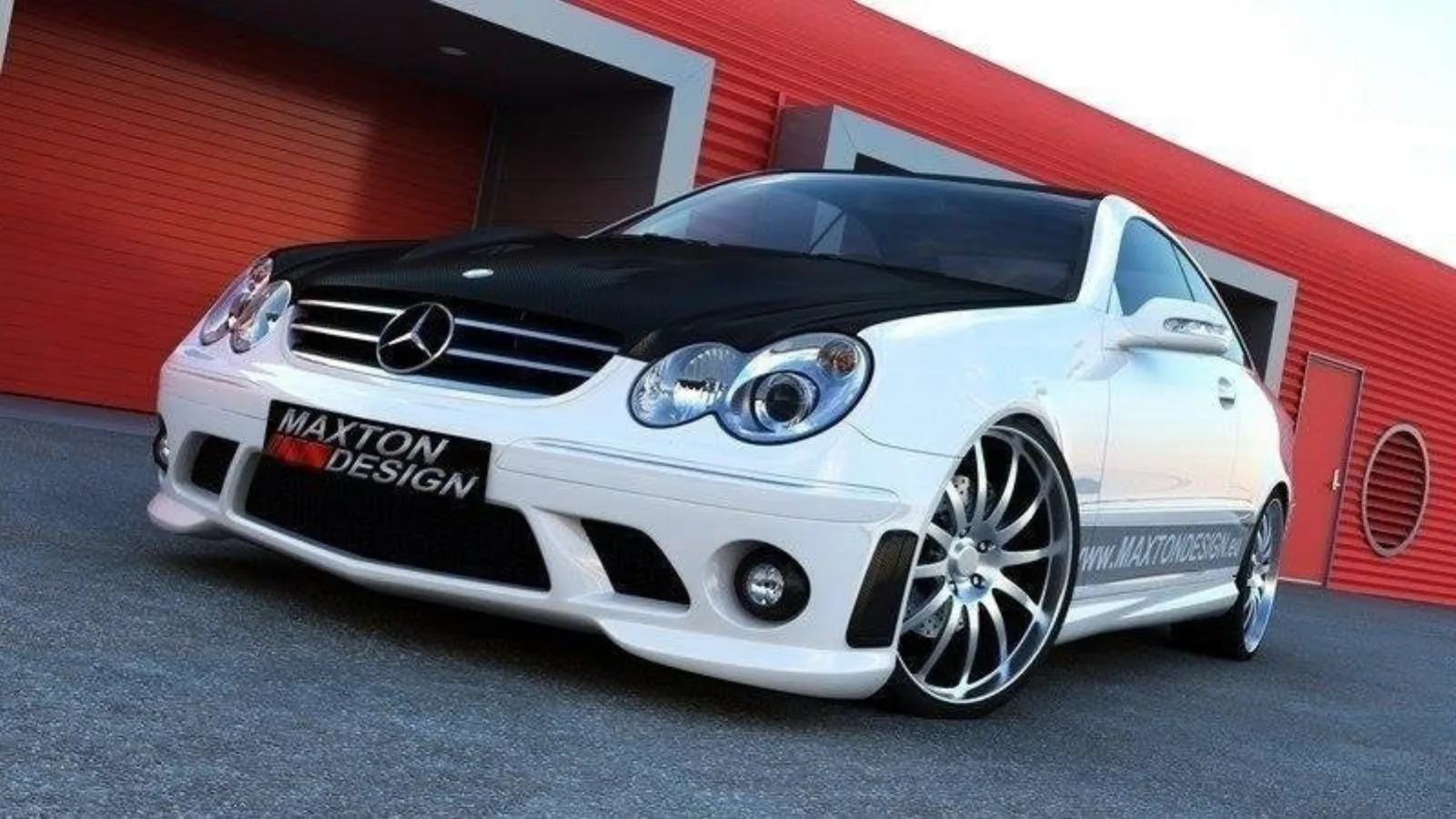 Front Bumper compatible with Mercedes CLK W209