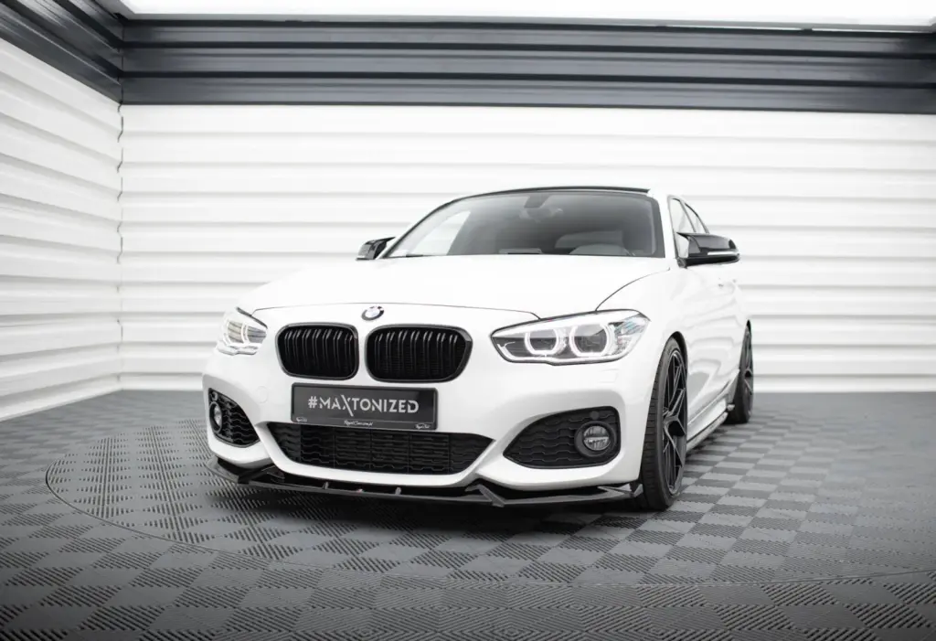 Front Splitter V.5 compatible with BMW 1 M-Pack / M140i F20 Facelift