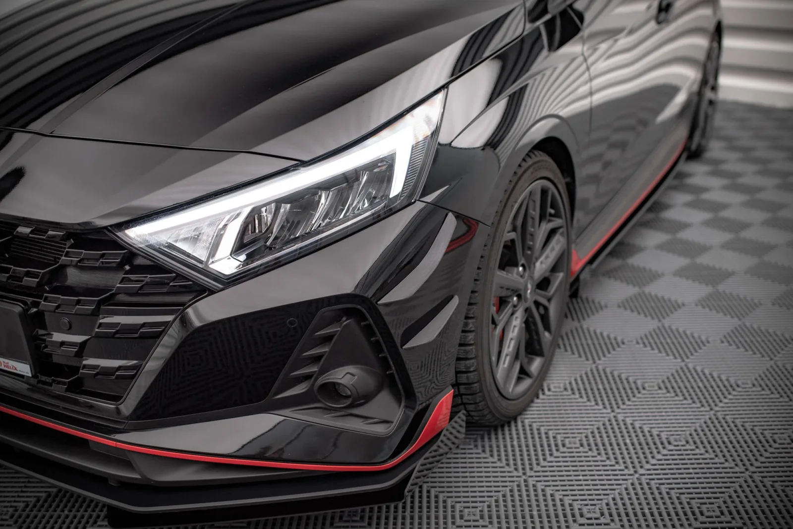 Canards compatible with Hyundai I20 N Mk3