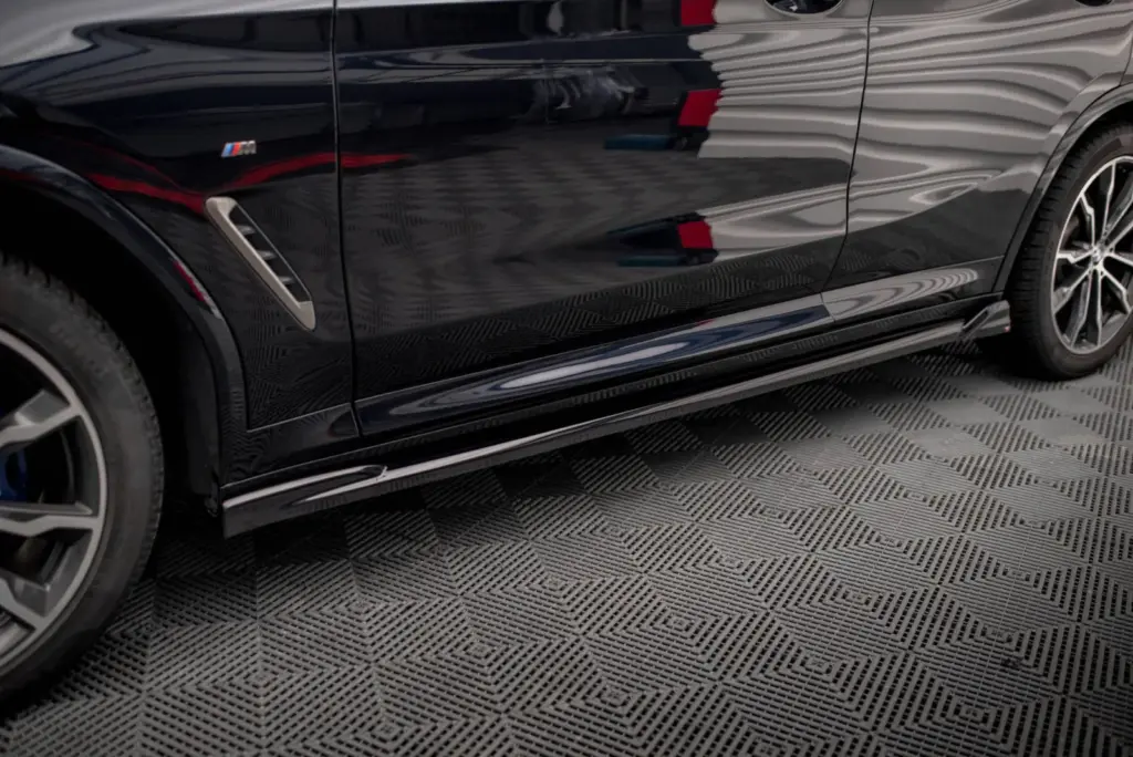 Side Skirts Diffusers V.2 compatible with BMW X4 M-Pack G02