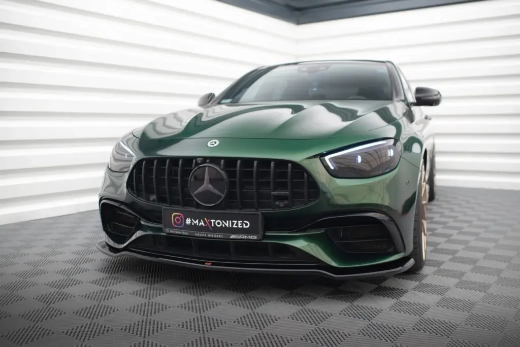 Front Splitter V.1 compatible with Mercedes-AMG E63 W213 Facelift