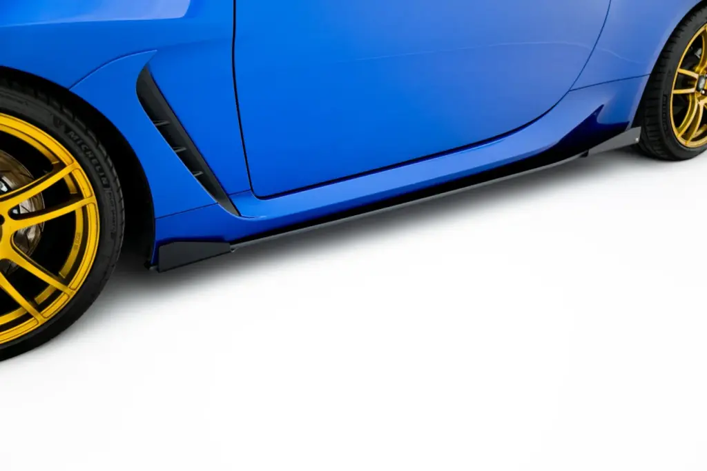 Side Skirts Diffusers Street Pro V.1 + Flaps compatible with Subaru BRZ Mk2
