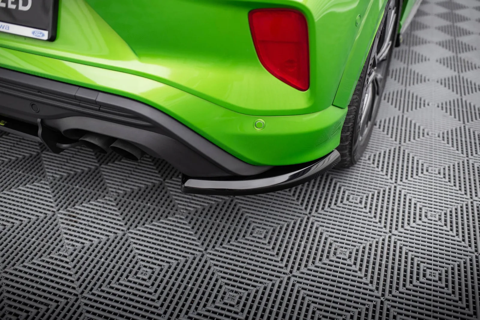 Rear Side Splitters compatible with Ford Puma ST Mk1