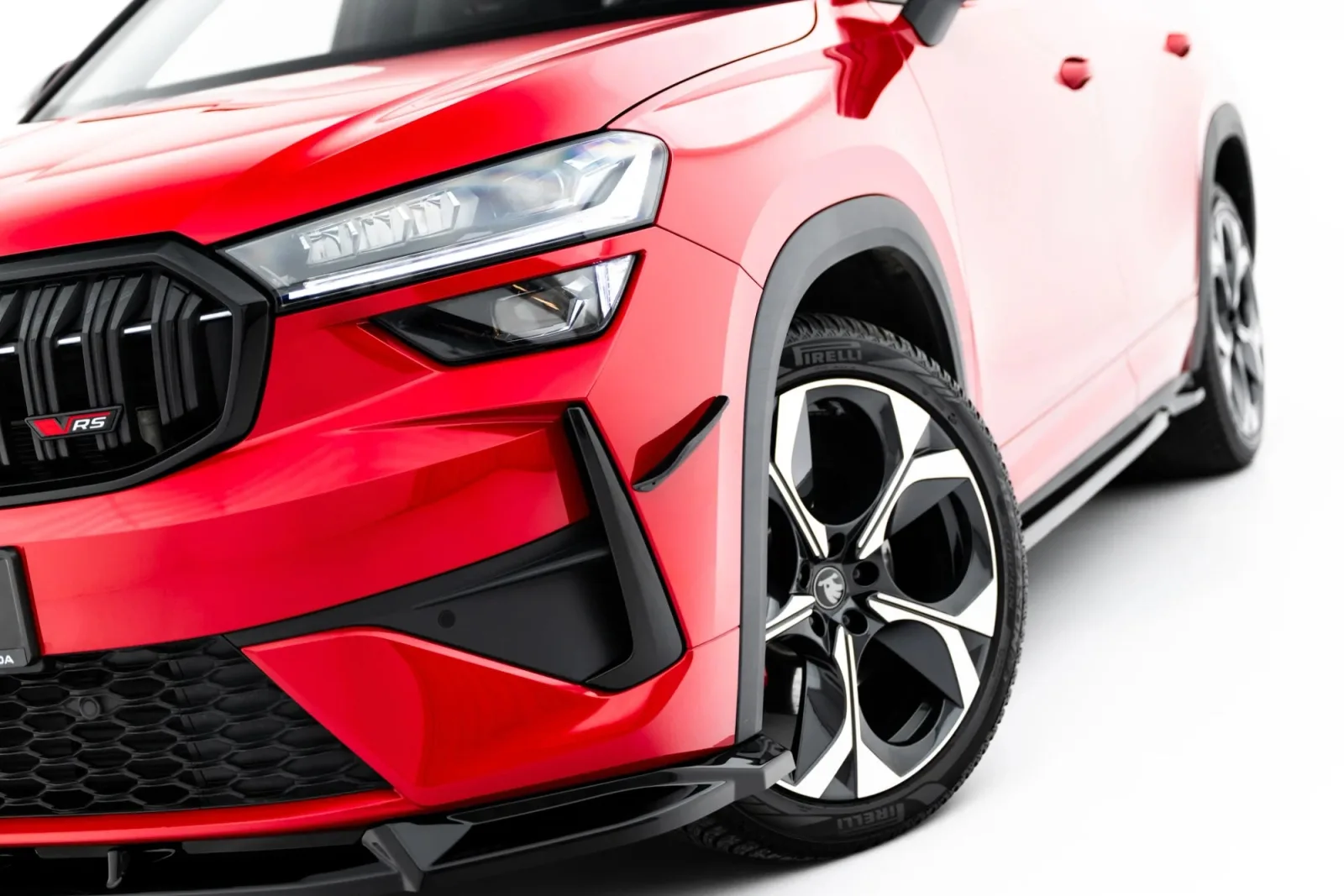 Canards compatible with Skoda Kodiaq RS Mk2