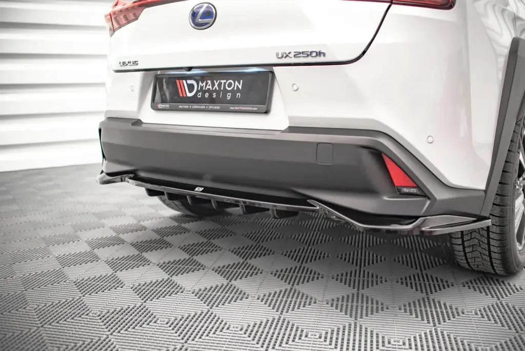 Rear Splitter (With Diffuser) compatible with Lexus UX Mk1