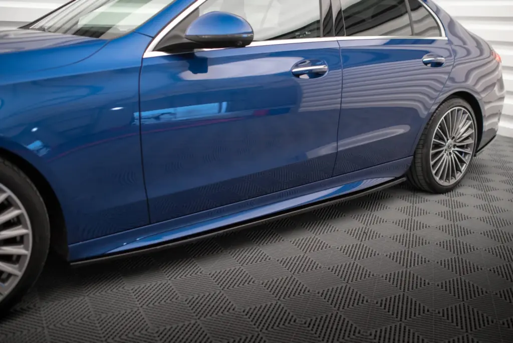 Side Skirts Diffusers compatible with Mercedes-Benz C AMG-Line / 43 AMG W206