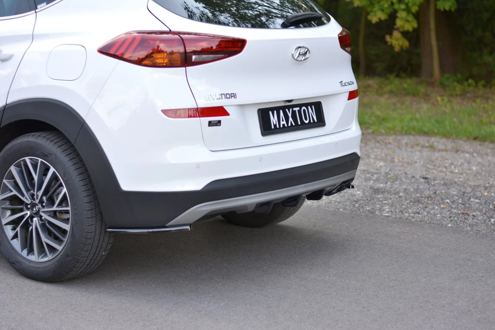 REAR SIDE SPLITTERS compatible with Hyundai Tucson Mk3 Facelift