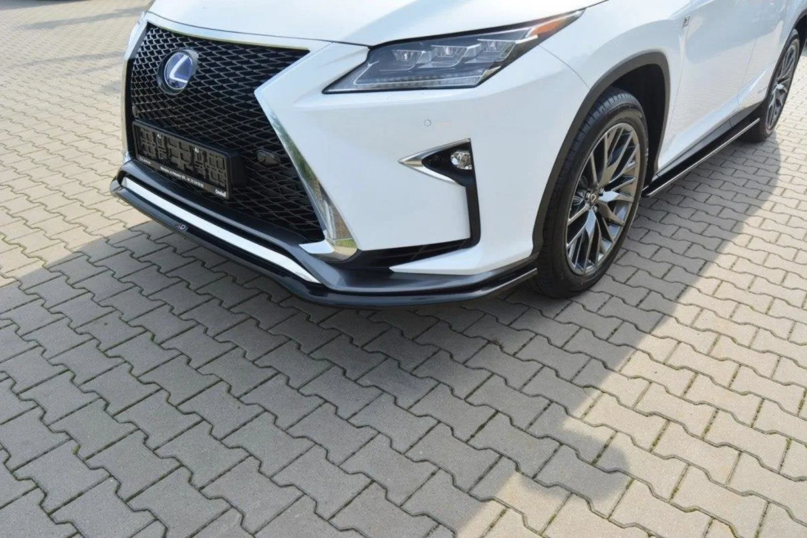 Front Splitter V.1 compatible with Lexus RX Mk4 F-Sport