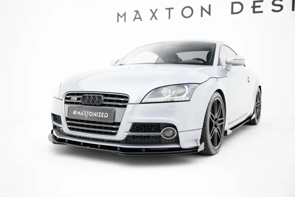 Front Splitter Street Pro + Flaps compatible with Audi TT S / TT S-Line 8J Facelift