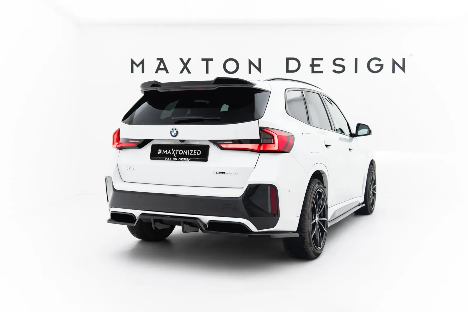 Rear Splitter (With Diffuser) compatible with BMW X1 M-Pack U11