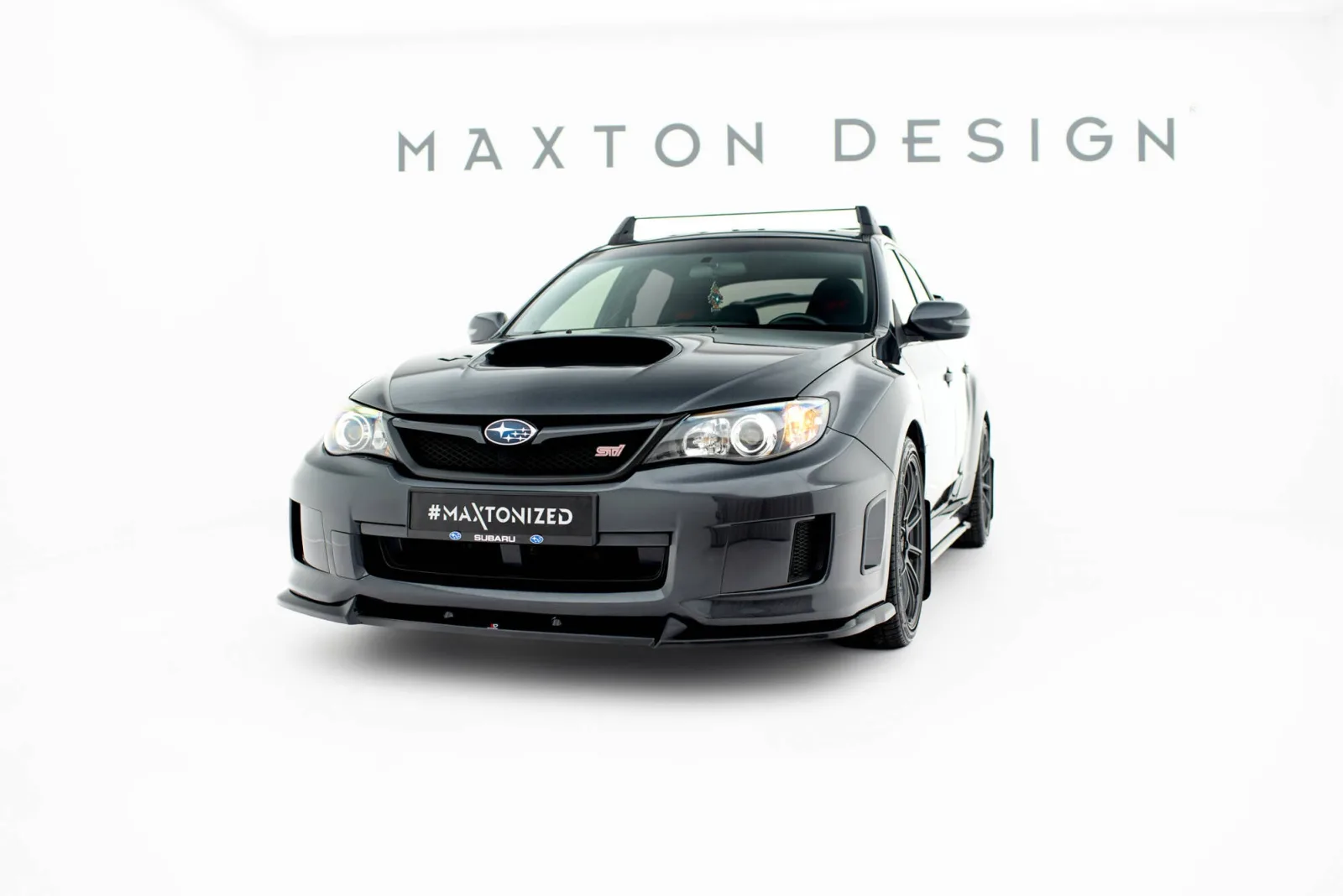 Front Splitter V.2 compatible with Subaru Impreza WRX STI Mk3 Facelift