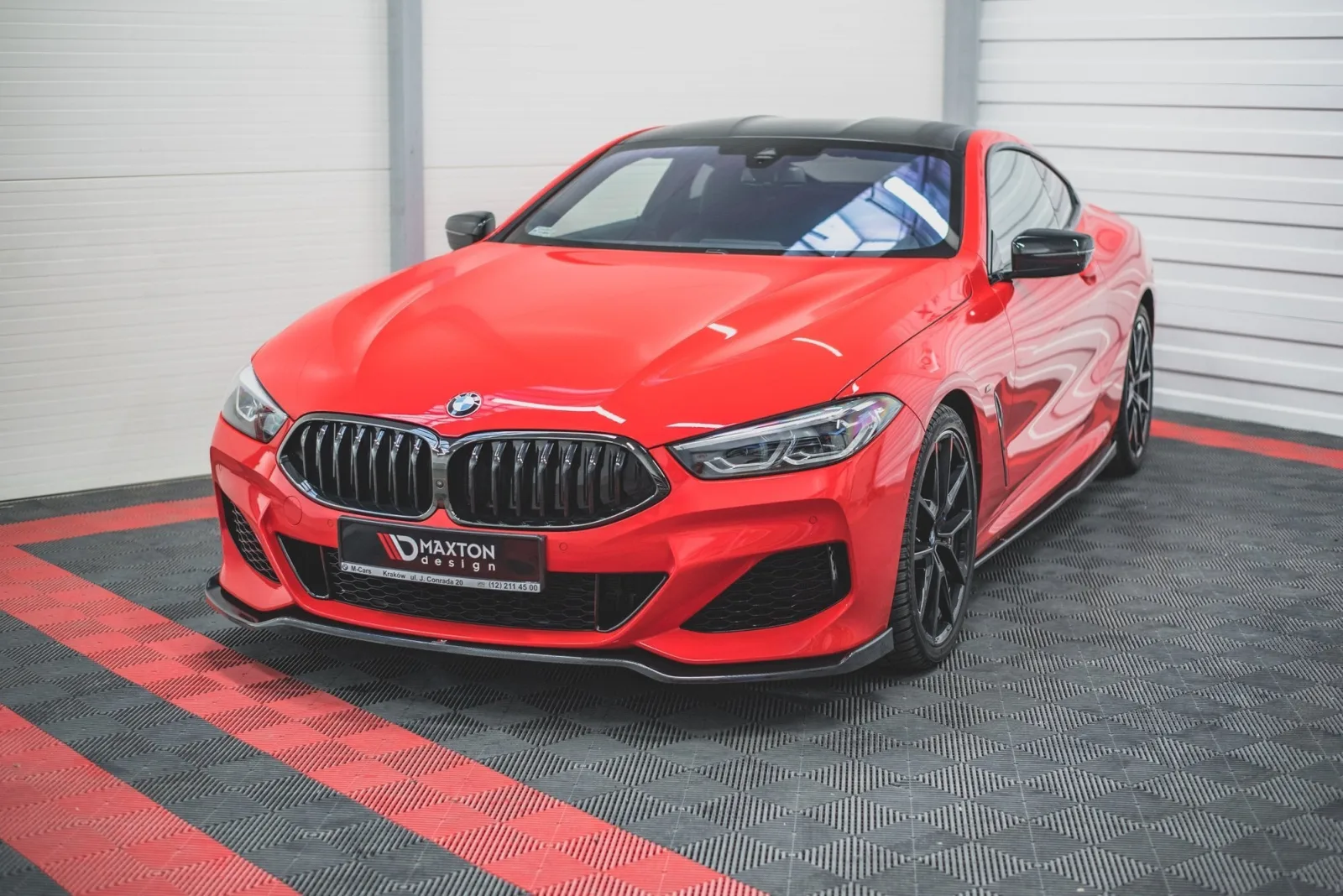 Front Splitter V.2 compatible with BMW 8 Coupe G15 / 8 Gran Coupe M-pack G16