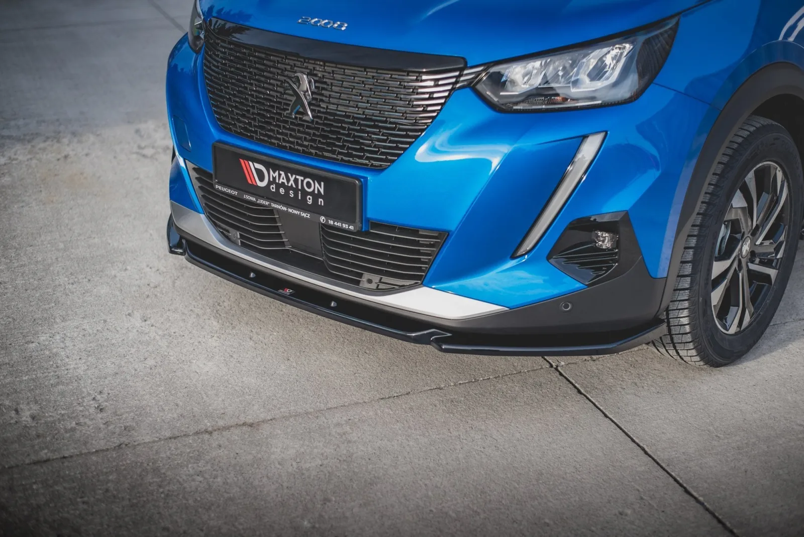 Front Splitter V.2 compatible with Peugeot 2008 Mk2