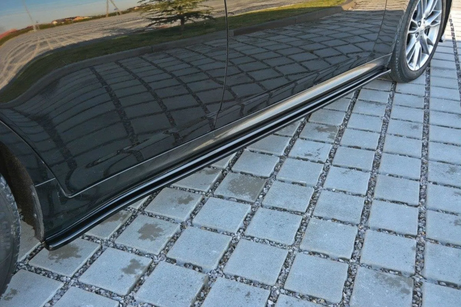 Side Skirts Diffusers compatible with Infiniti G37 Sedan