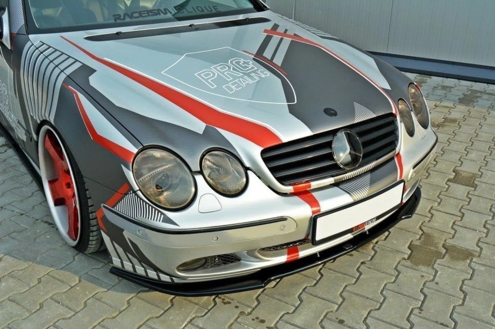 Front Splitter compatible with Mercedes CL-Class C215