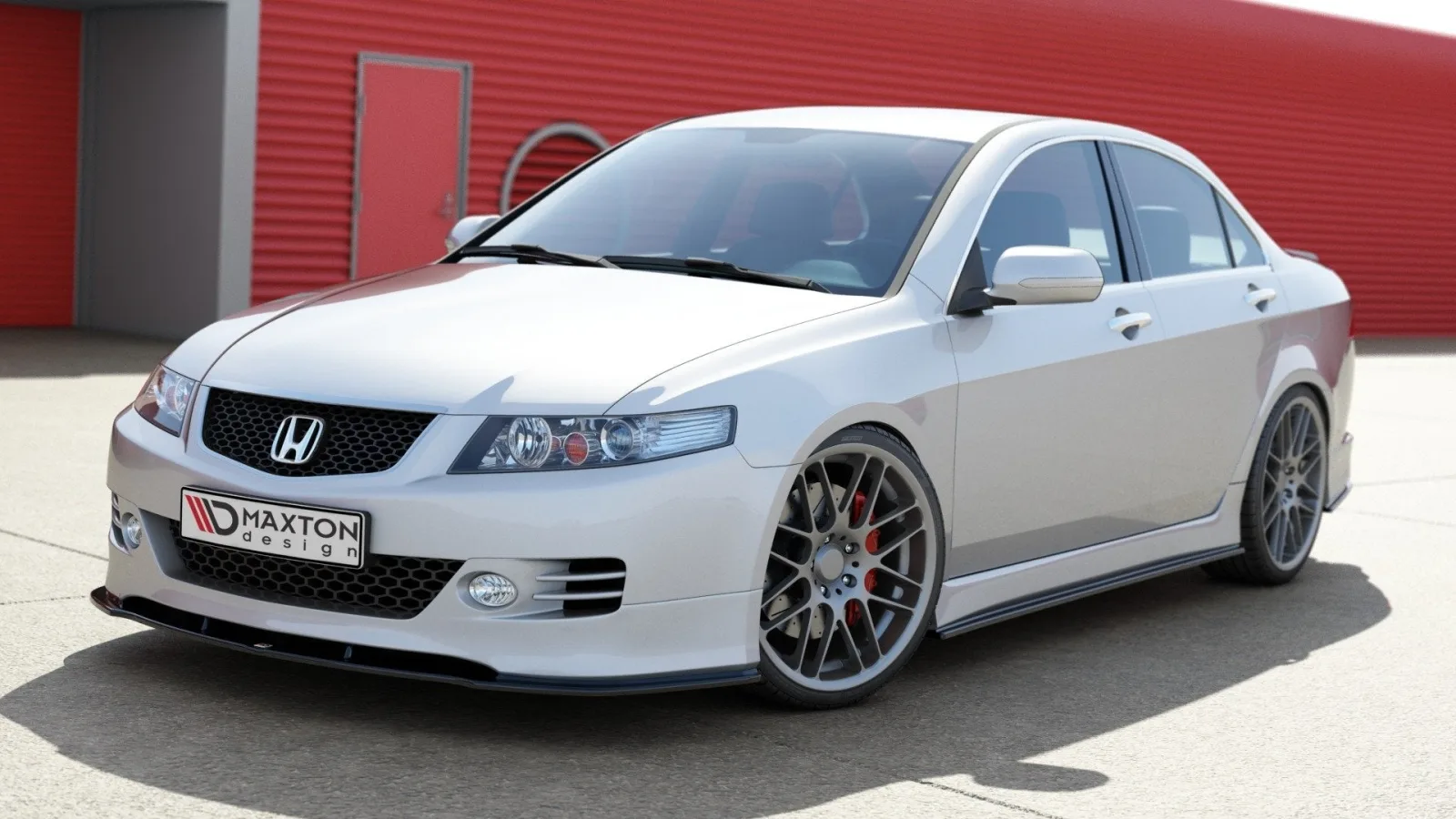 Front Splitter compatible with Honda Accord VII Type-S