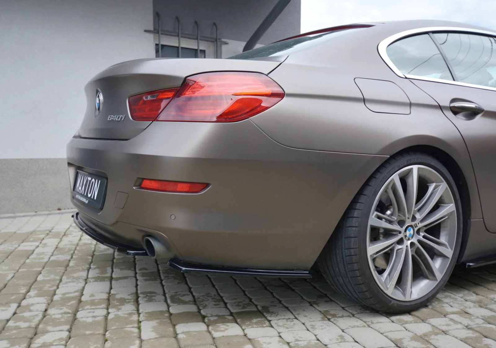 Rear Side Splitters compatible with BMW 6 GRAN COUPÉ