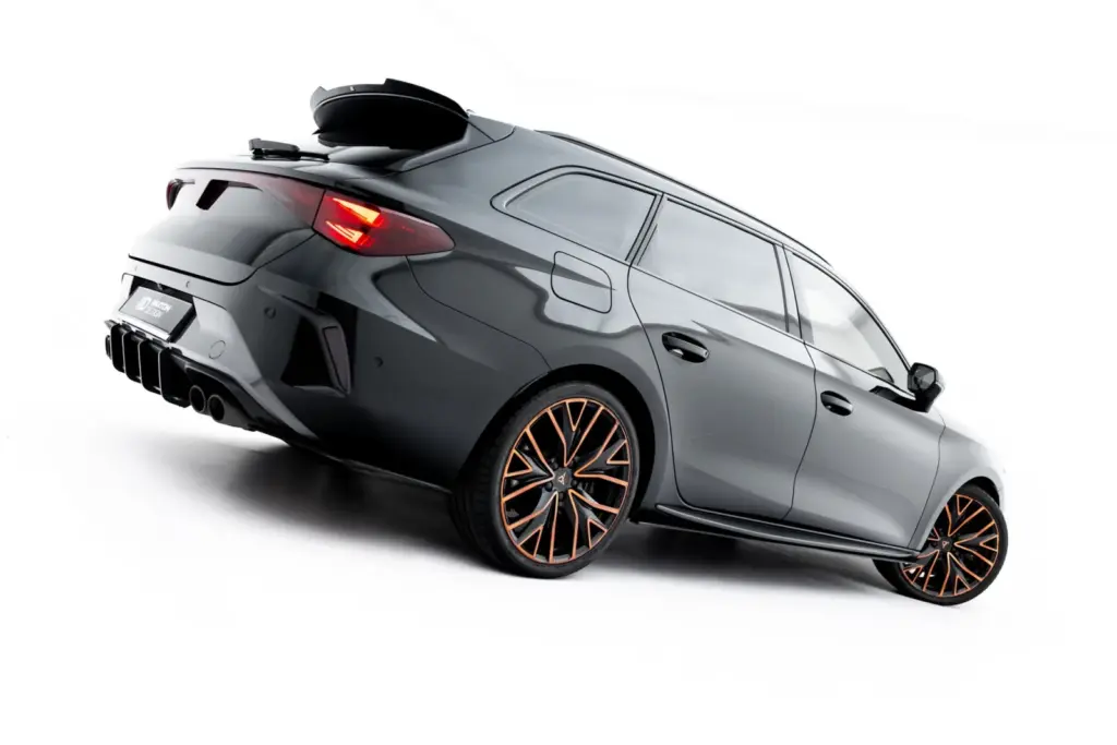 Side Skirts Diffusers Street Pro compatible with Cupra Leon ST / Hatchback Aero Mk1 / Mk1 Facelift