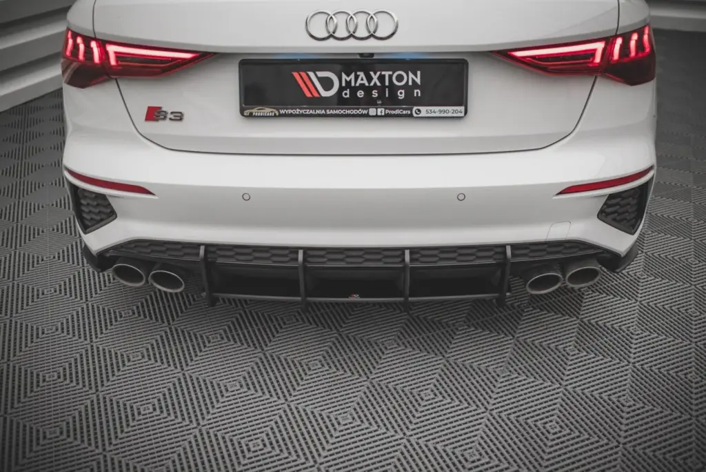 Rear Diffuser Street Pro compatible with Audi S3 Sportback 8Y