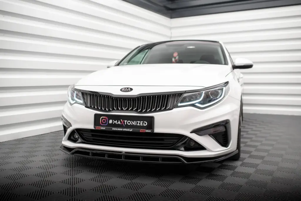 Front Splitter V.1 compatible with Kia Optima Mk4 Facelift