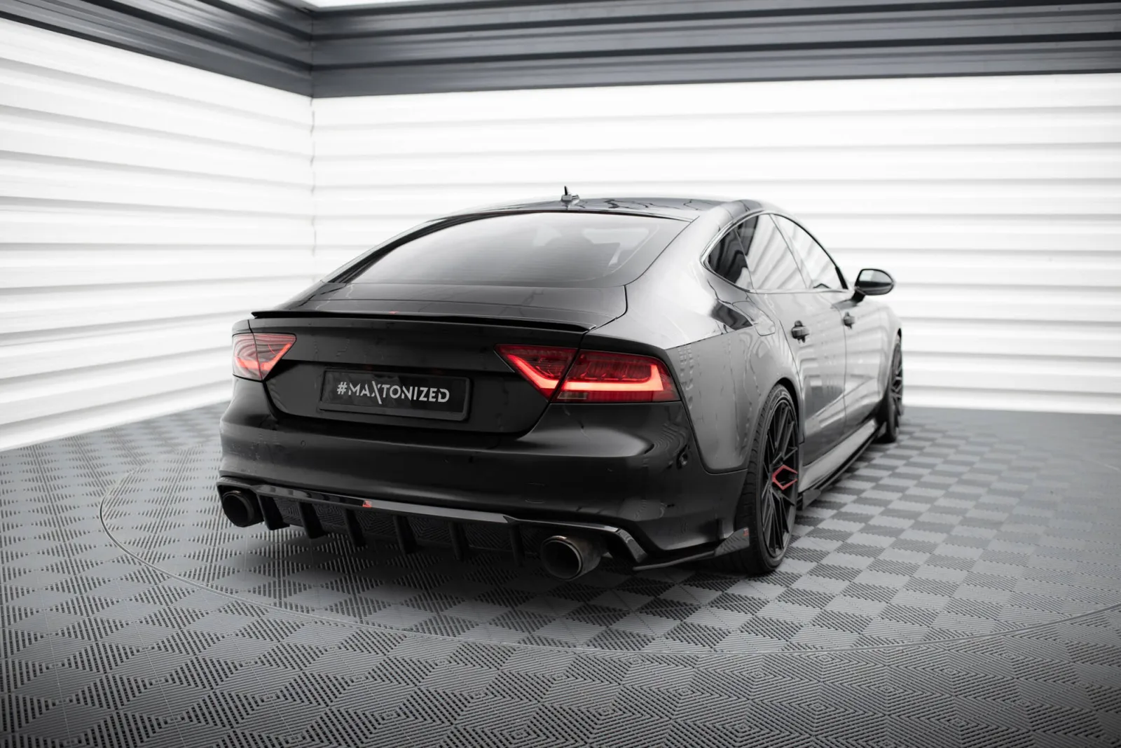 Rear Valance compatible with Audi A7 S-Line C7