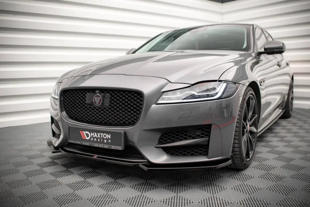 Front Splitter V.1 compatible with Jaguar XF R-Sport Mk2