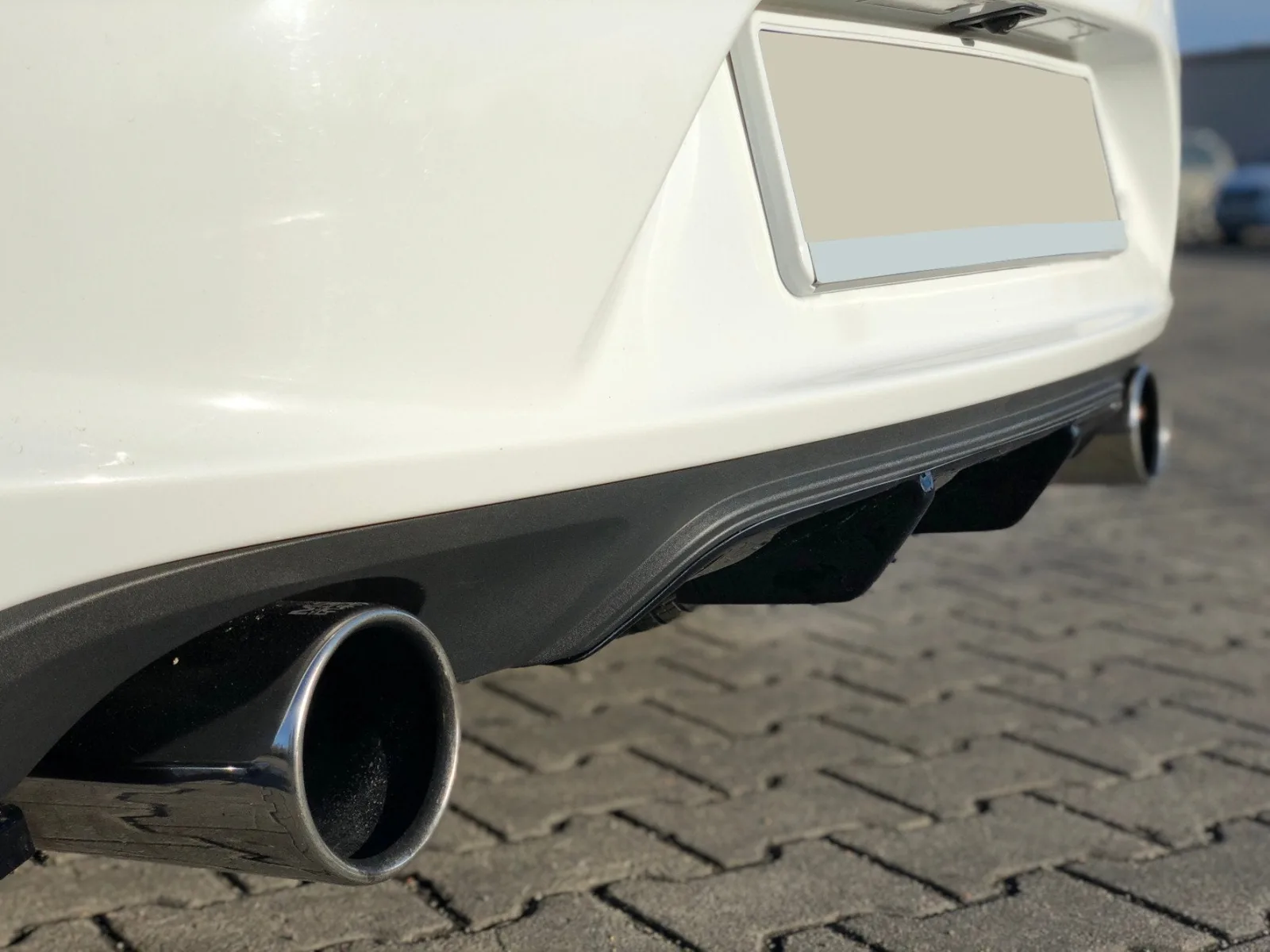 Extension for Bumper Rear compatible with OPEL ASTRA K OPC-LINE