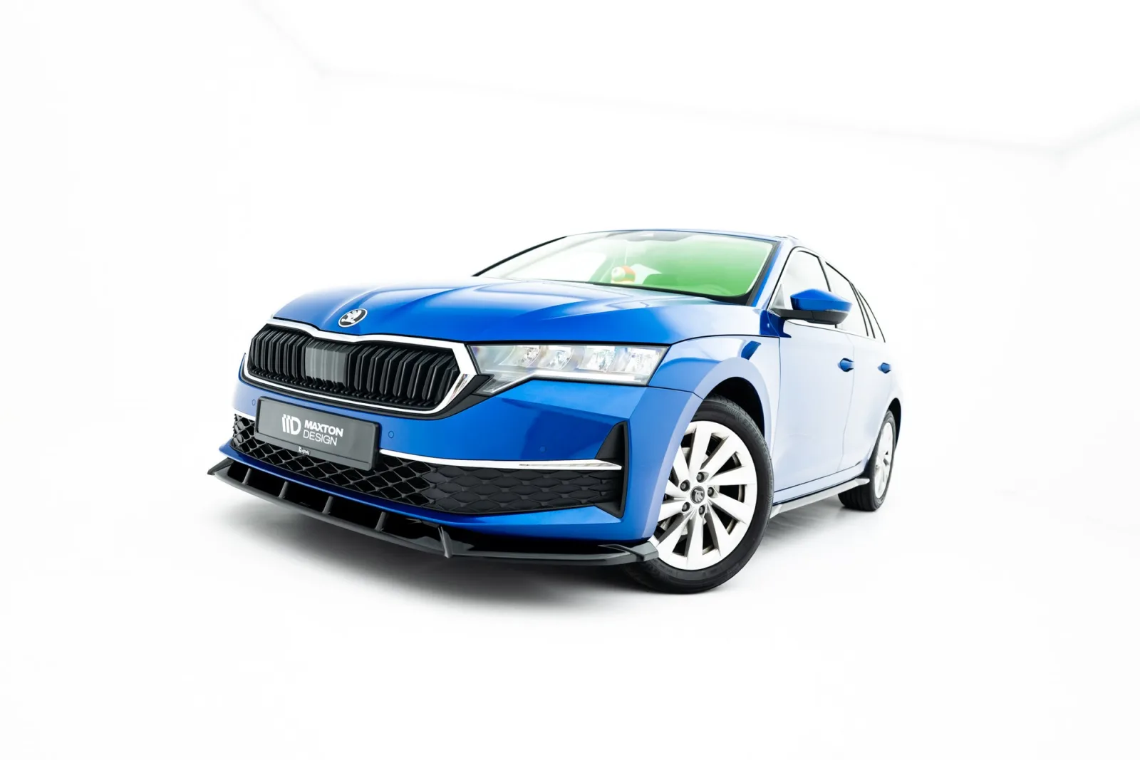 Front Splitter compatible with Skoda Octavia Liftback / Combi Mk4 Facelift