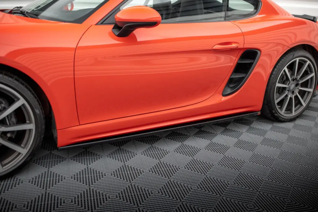 Side Skirts Diffusers compatible with Porsche 718 Cayman 982c