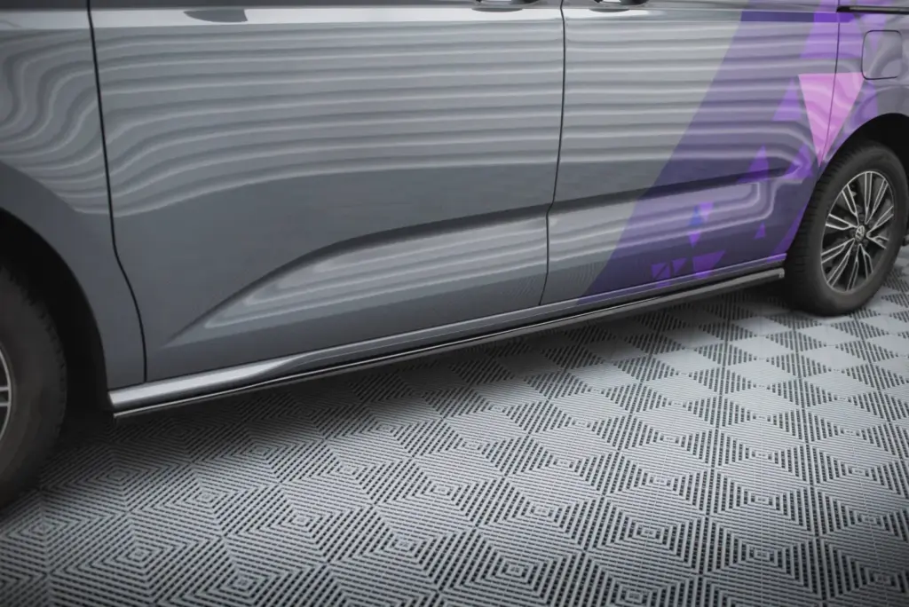 Side Skirts Diffusers compatible with Volkswagen Multivan T7