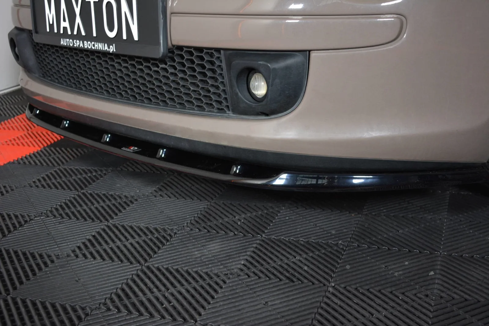 Front Splitter V.1 compatible with FIAT 500 HATCHBACK PRE-FACELIFT