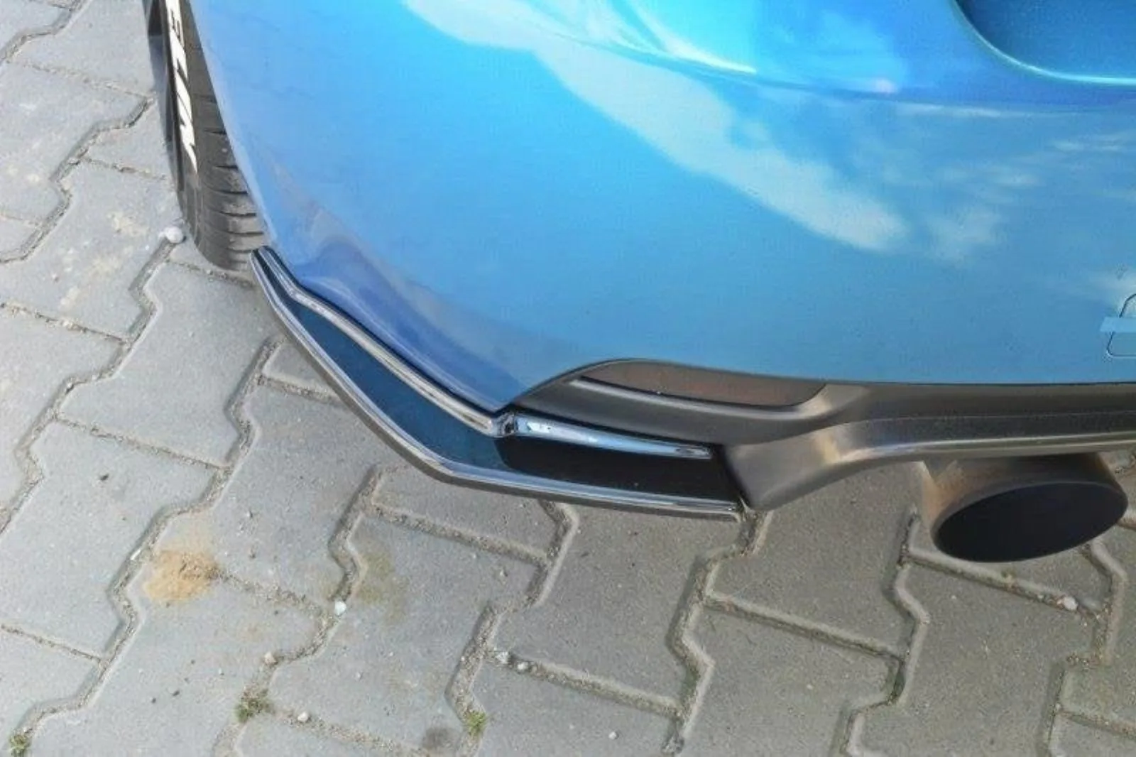 Rear Side Splitters compatible with Subaru Impreza WRX STI Mk3