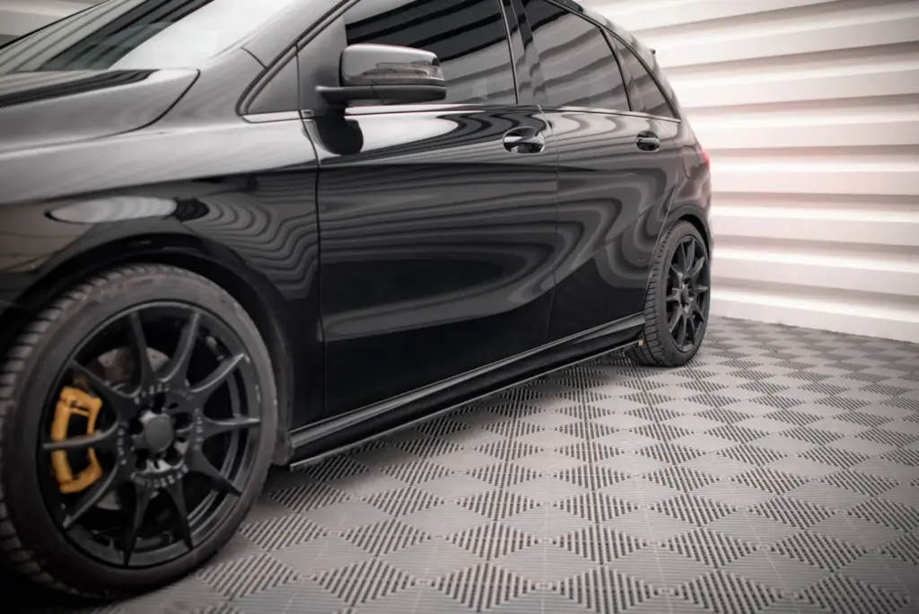 Side Skirts Diffusers compatible with Mercedes-Benz B W246 Facelift