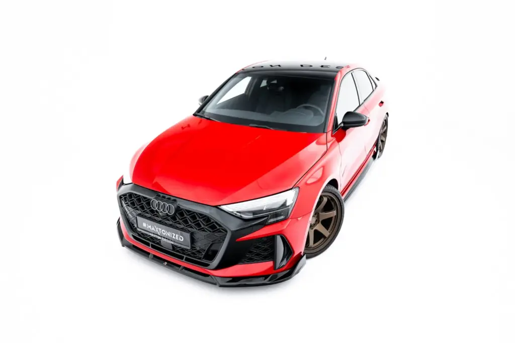 Front Splitter V.3 compatible with Audi RS3 Sedan 8Y Facelift