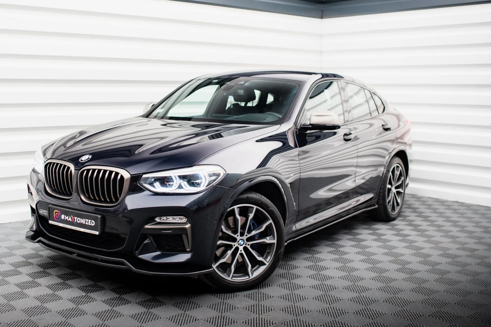 Set of Splitters compatible with BMW X4 M-Pack G02